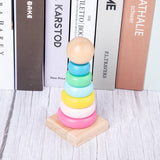 HOT SALE Baby Toys Colorful Wooden Blocks Toys