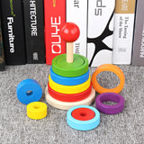 HOT SALE Baby Toys Colorful Wooden Blocks Toys