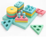 HOT SALE Baby Toys Colorful Wooden Blocks Toys
