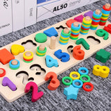 HOT SALE Baby Toys Colorful Wooden Blocks Toys
