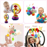 Music Crib Stroller Hanging Spiral Kids Sensory