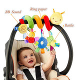 Music Crib Stroller Hanging Spiral Kids Sensory
