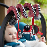 Music Crib Stroller Hanging Spiral Kids Sensory