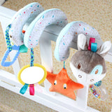 Music Crib Stroller Hanging Spiral Kids Sensory