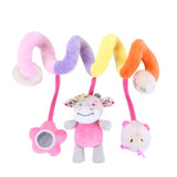 Music Crib Stroller Hanging Spiral Kids Sensory