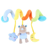 Music Crib Stroller Hanging Spiral Kids Sensory