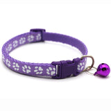 Bells Cute Little Footprints Pet Collar
