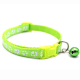 Bells Cute Little Footprints Pet Collar