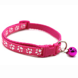 Bells Cute Little Footprints Pet Collar