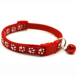 Bells Cute Little Footprints Pet Collar