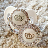 Bling Pacifier and Pacifier Clip