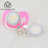 Bling Pacifier and Pacifier Clip