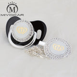 Bling Pacifier and Pacifier Clip