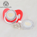 Bling Pacifier and Pacifier Clip