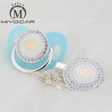 Bling Pacifier and Pacifier Clip