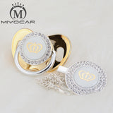 Bling Pacifier and Pacifier Clip