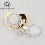 Bling Pacifier and Pacifier Clip
