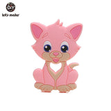 1 Piece Silicone Baby Teether Toddler Toy