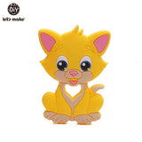 1 Piece Silicone Baby Teether Toddler Toy