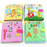 0-36 Months Baby Soft Cloth Books