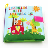 0-36 Months Baby Soft Cloth Books