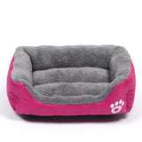 Warm Cozy Soft Fleece Pet Bed