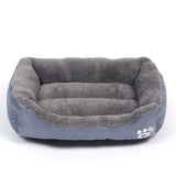 Warm Cozy Soft Fleece Pet Bed