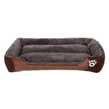 Warm Cozy Soft Fleece Pet Bed