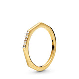 16 Styles Crown Love Heart 925 Silver Crystal Rings