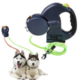 Double Dog Retractable Leash