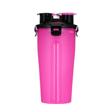 Portable 2 in 1 Pet Folding Water Bottle