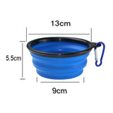 Portable 2 in 1 Pet Folding Water Bottle