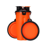 Portable 2 in 1 Pet Folding Water Bottle