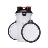 Portable 2 in 1 Pet Folding Water Bottle