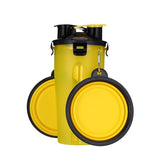 Portable 2 in 1 Pet Folding Water Bottle