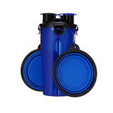 Portable 2 in 1 Pet Folding Water Bottle