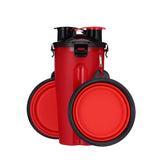 Portable 2 in 1 Pet Folding Water Bottle