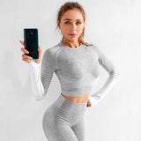 Women Seamless Yoga Sets