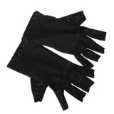 1 pair  Circulation Grip Copper Hands Arthritis Therapeutic Compression Gloves
