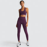 2PCS  Hyperflex Seamless Yoga Set