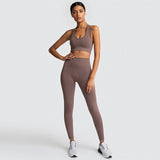 2PCS  Hyperflex Seamless Yoga Set