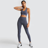 2PCS  Hyperflex Seamless Yoga Set