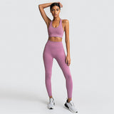 2PCS  Hyperflex Seamless Yoga Set