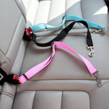 Pet Dog Cat Car Seat Belt Adjustable Harness Seatbelt