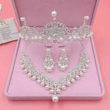 Bridal Wedding Luxury Shining Rhinestone Jewelry Set