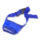 1PC Pet Dog  Bark Bite Mesh Mouth Muzzle