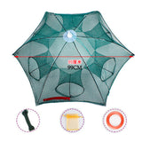 Folded Portable 20 Holes Fishing Net Network Casting