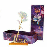 Galaxy Rose Flower With Gift Box