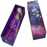 Galaxy Rose Flower With Gift Box