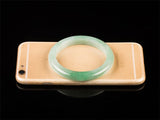 Natural Myanmar Jade A-Class 54-62mm Light Green Bracelet Gift
